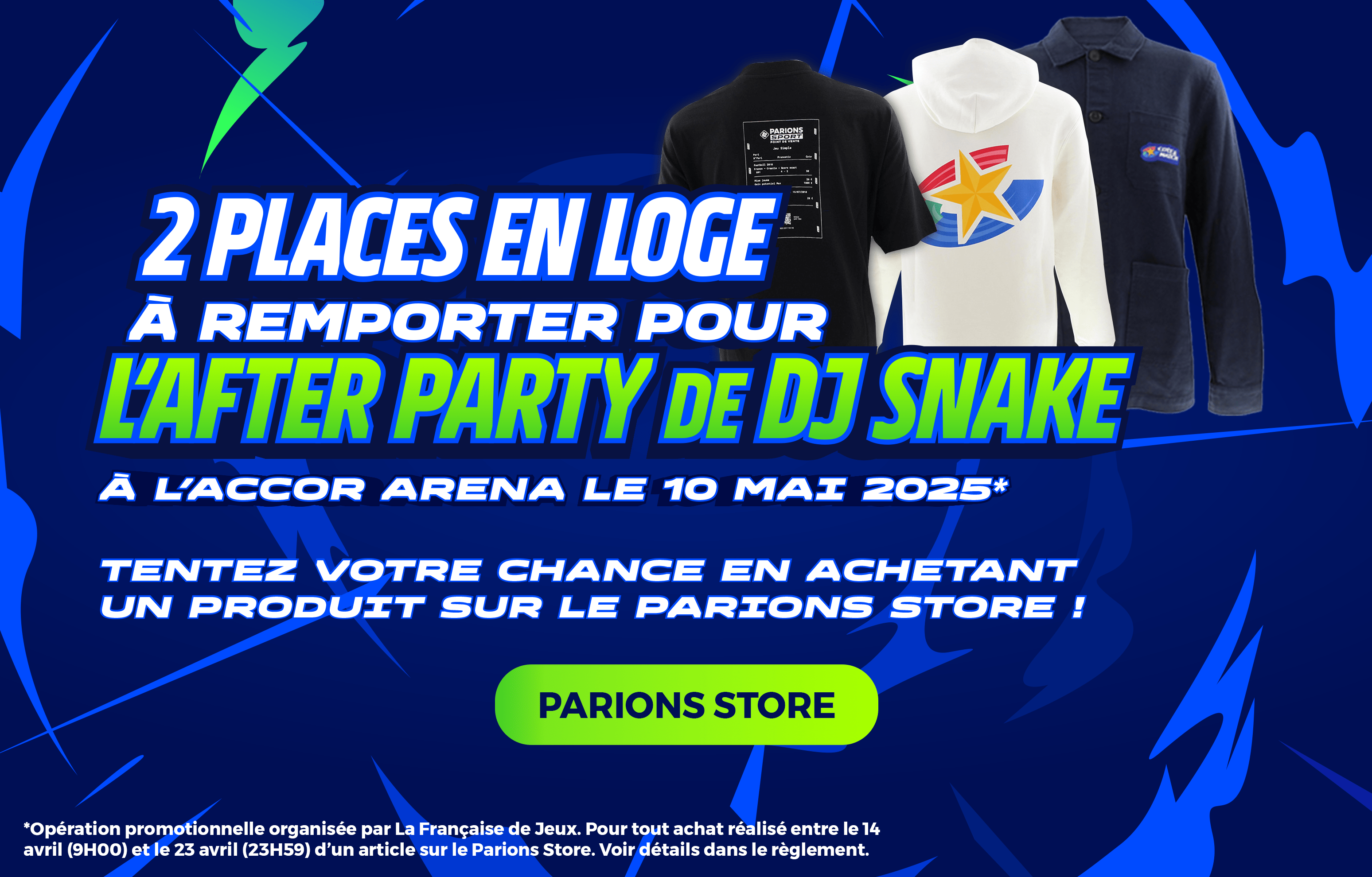PARIONS STORE X DJ SNAKE