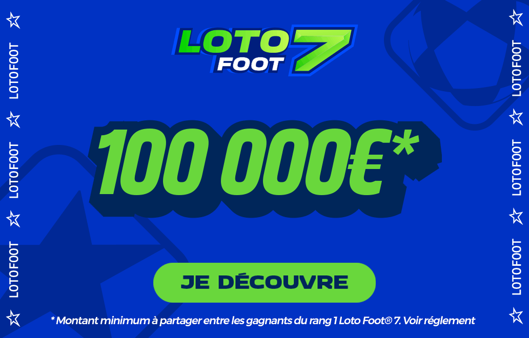 LotoFoot7, 100 000€ à gagner